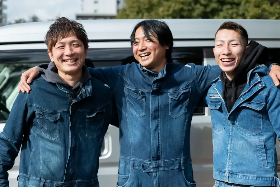 弊社独自の手厚い３つのサポートがあります！